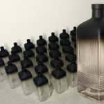 Dégradé noir satiné sur verre - 80 Prototypes pour La Maison Boinaud
